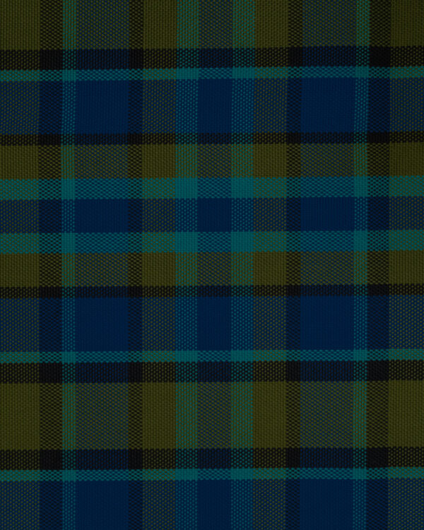 Karo blue, green & black fabric for your classic Volkswagen models