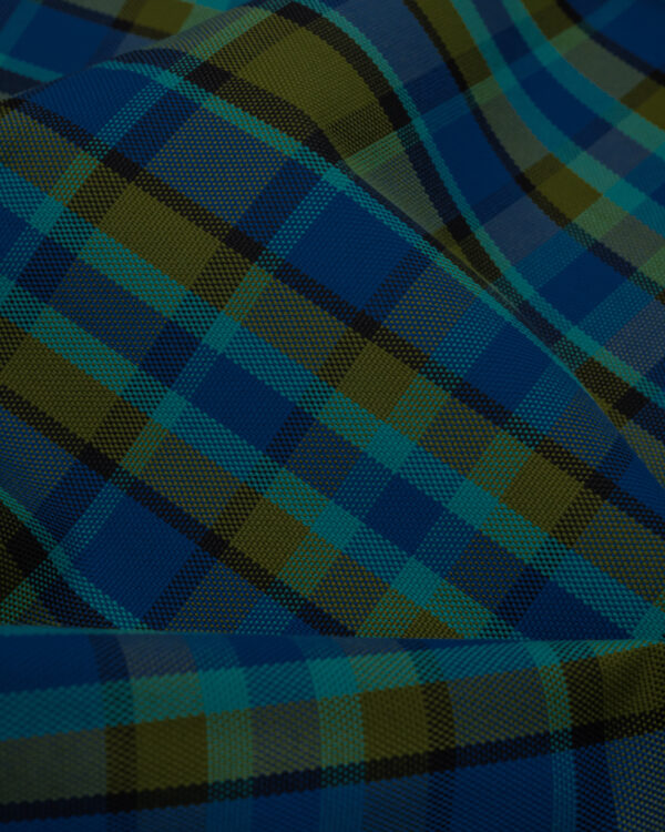 Karo blue, green & black fabric for your classic Volkswagen models