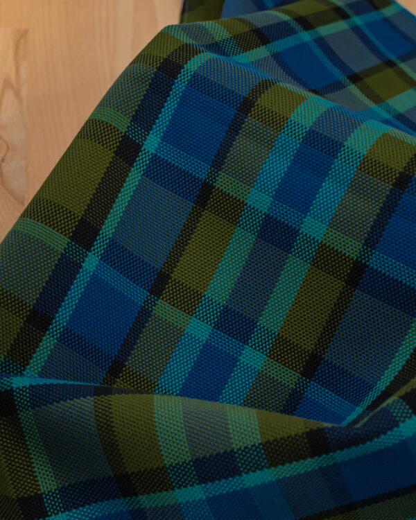 Karo blue, green & black fabric for your classic Volkswagen models