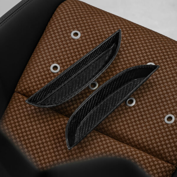 Forged carbon set for 918 991 Speedster insert set LWB seats