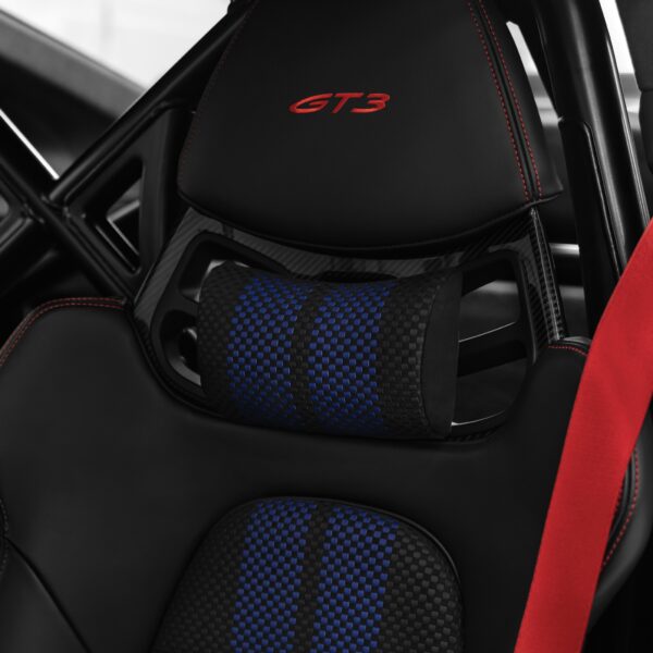 Headrest pillow for Porsche LWB 918 carbon seats