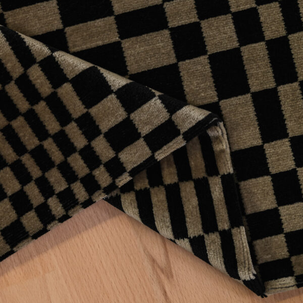 Pascha black & cream fabric for your Porsche.