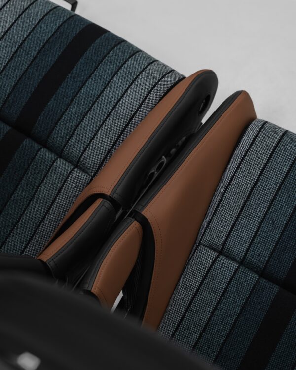 Side bolster protector set for Porsche 918 LWB carbon lightweight bucket seats