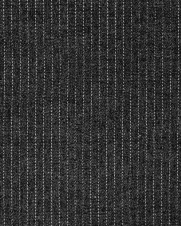 Flannel grey with white stripes fabric for your Porsche.