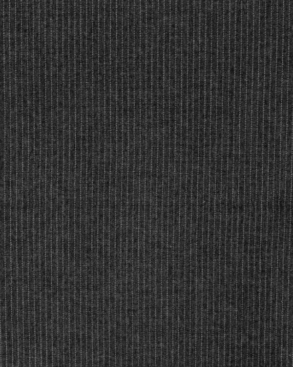 Flannel grey with white stripes fabric for your Porsche.