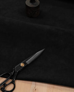 Automotive Alcantara 9040 Pannel Deep black color