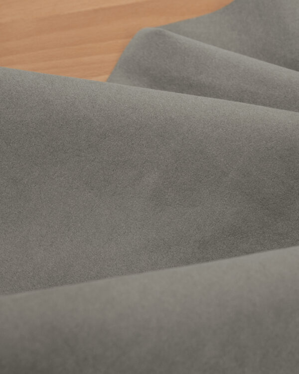 Automotive Alcantara 4978 Pannel Silver grey light color