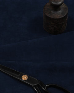 Automotive Alcantara 9041 Pannel Steel blue color