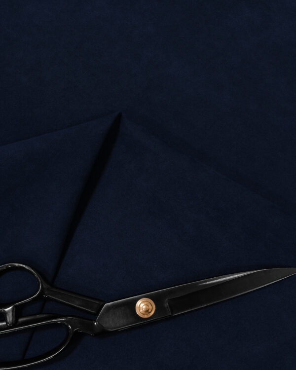 Automotive Alcantara 9041 Pannel Steel blue color