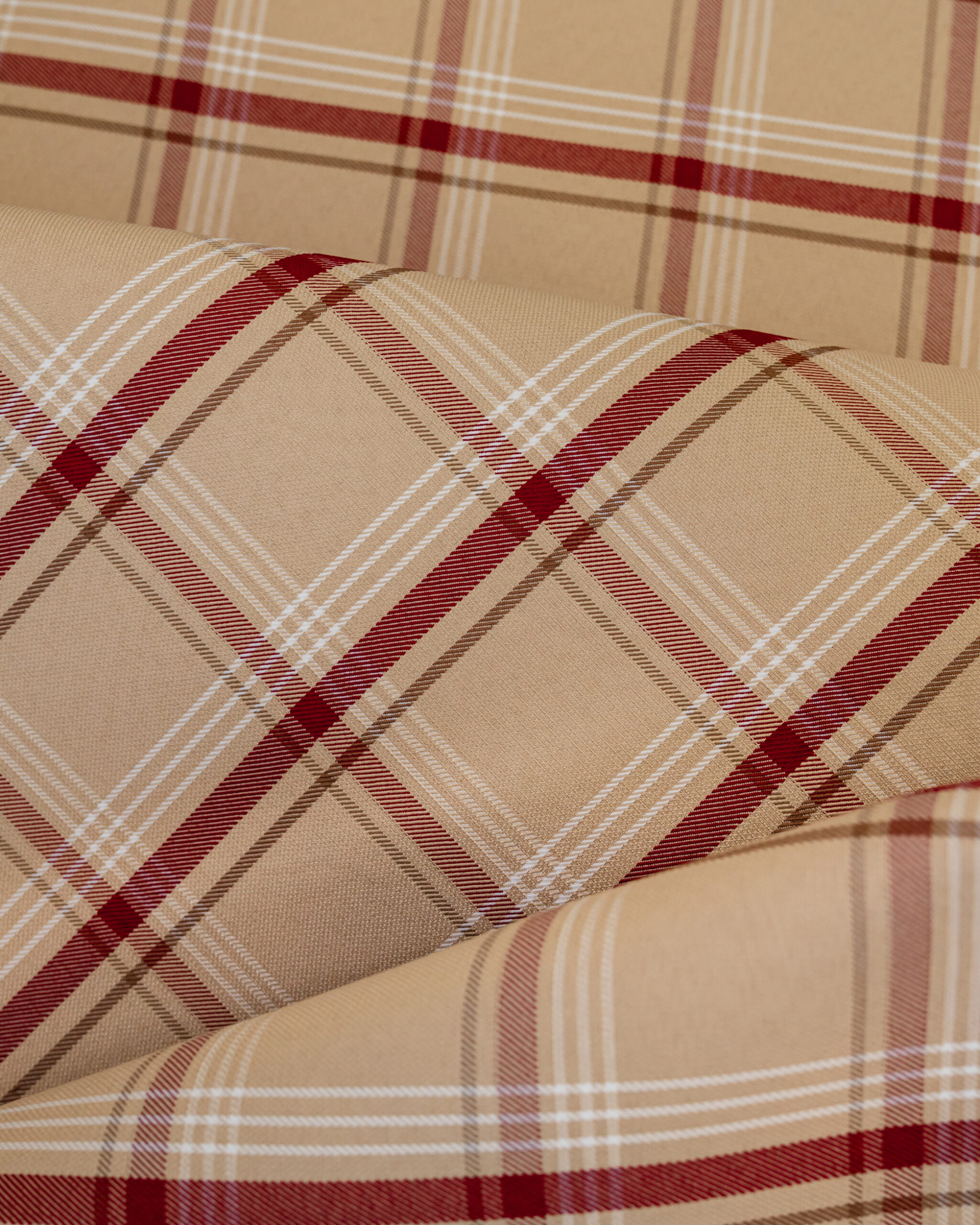Classic Beige & Red Heritage tartan – Bild 4