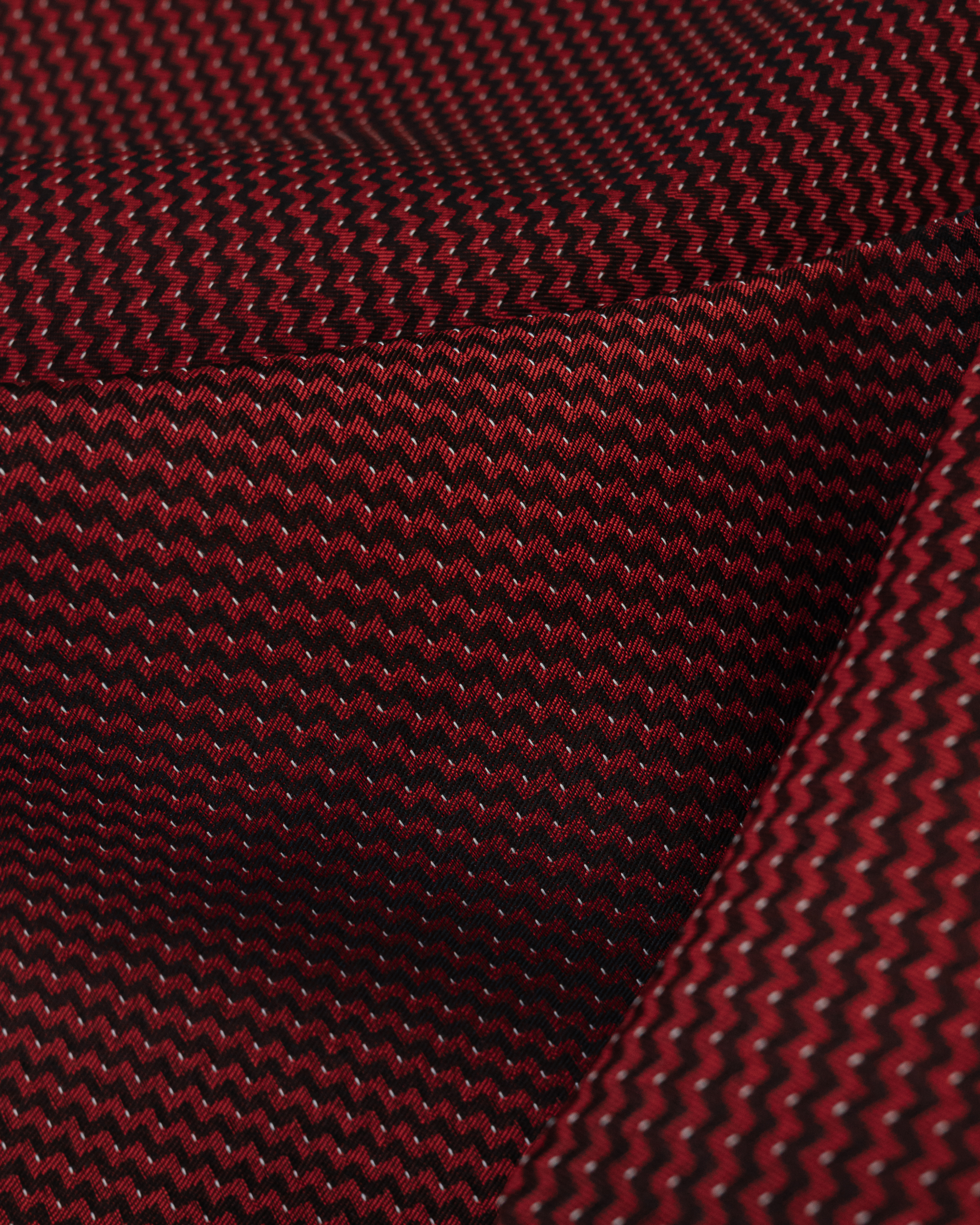 Red & Black quilt pattern – Bild 3