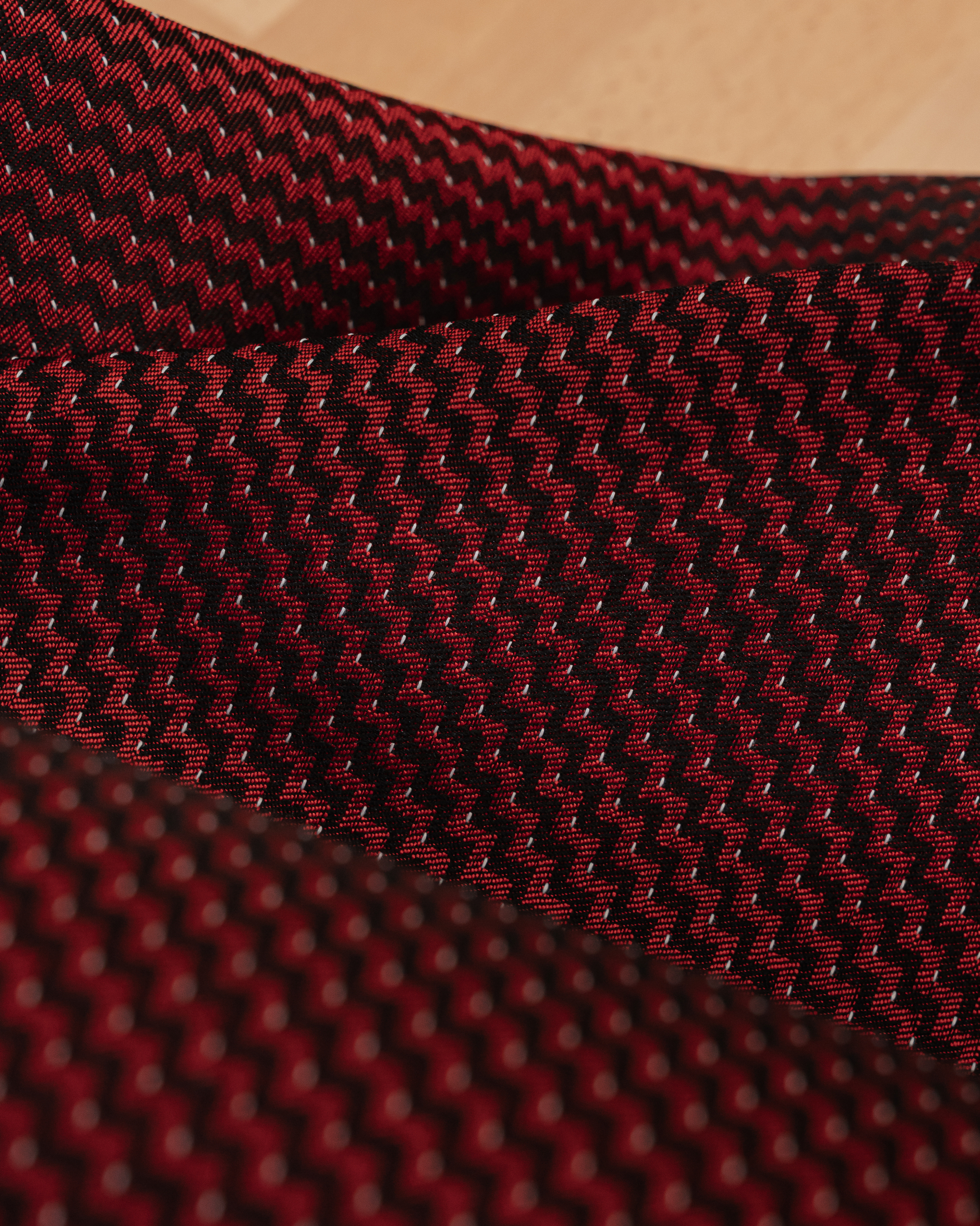 Red & Black quilt pattern – Bild 2