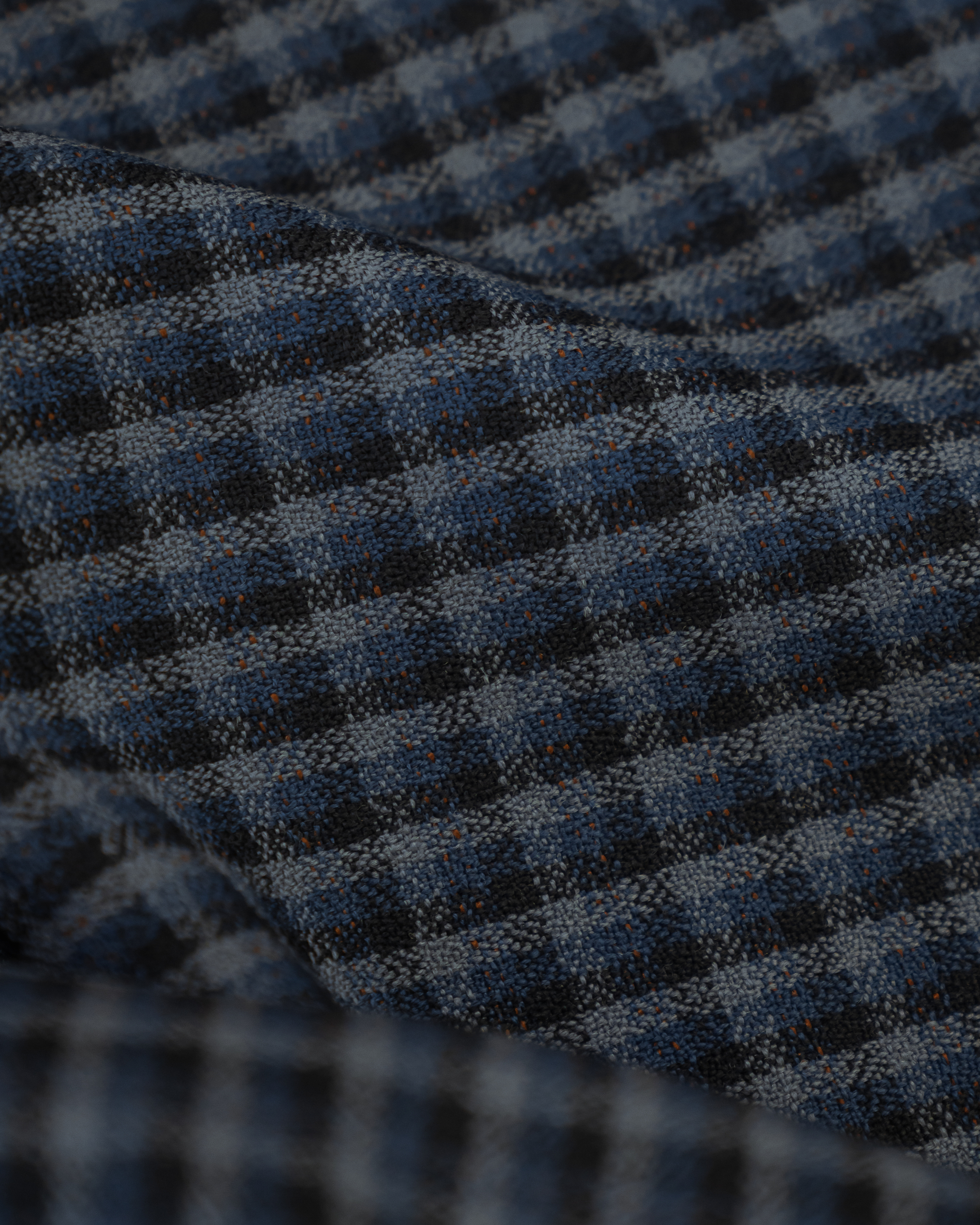 Deep Blue Karo – Bild 4