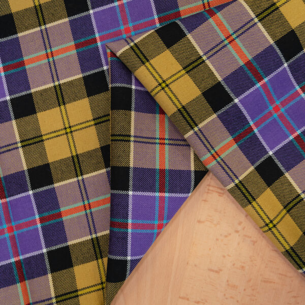 Purple & Yellow Tartan