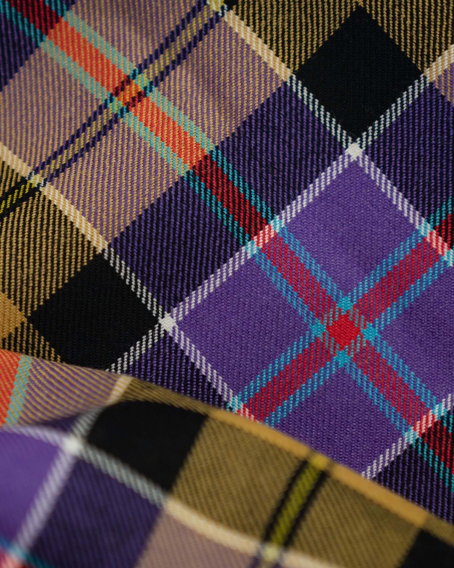 Purple & Yellow Tartan – Bild 4