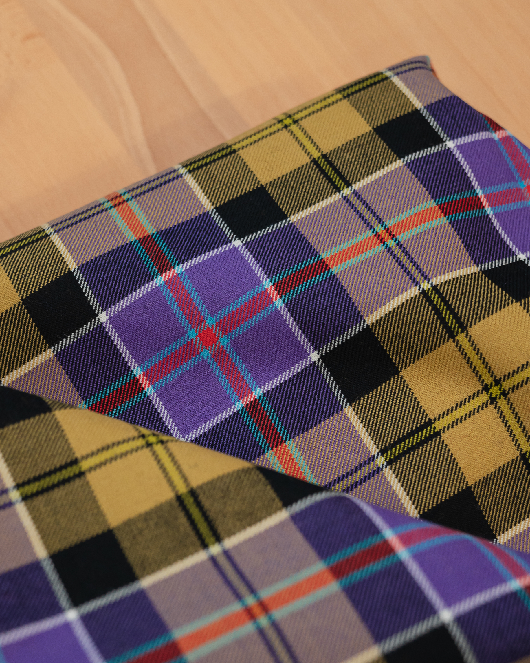 Purple & Yellow Tartan – Bild 3