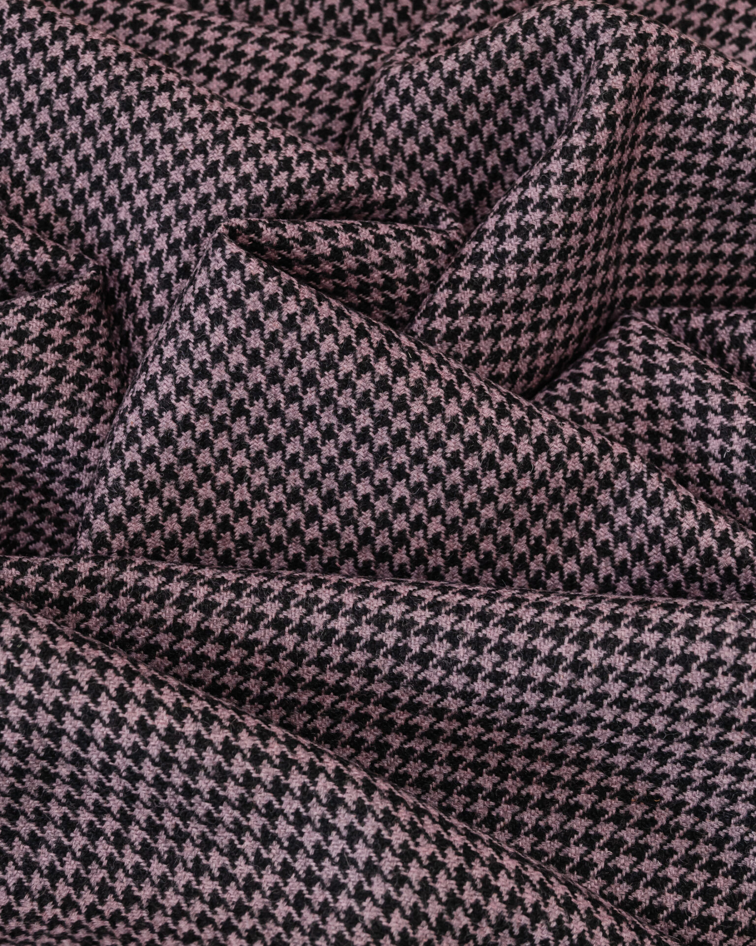 Houndstooth black & mauve – Bild 3