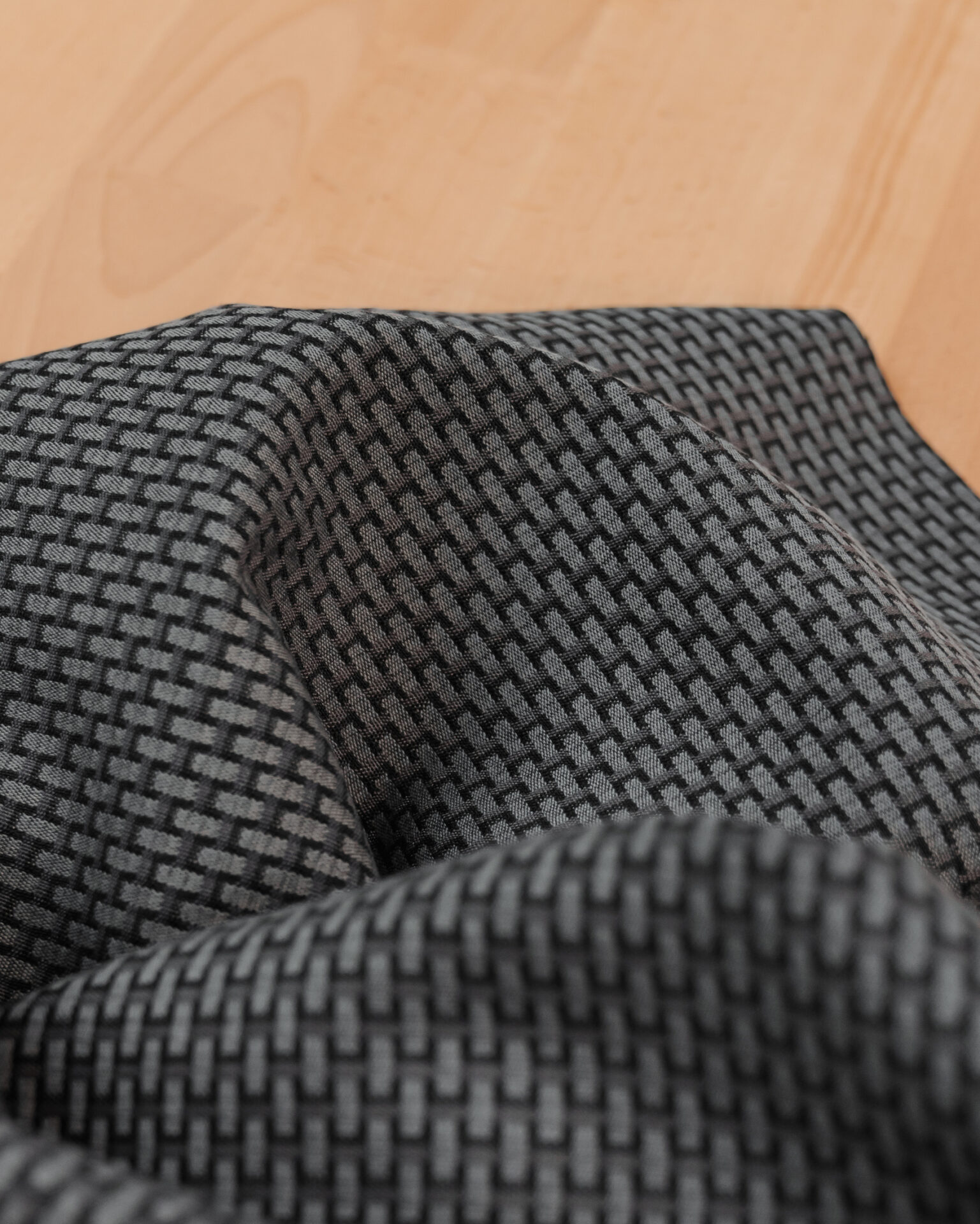 Basketweave grey & black – Bild 3